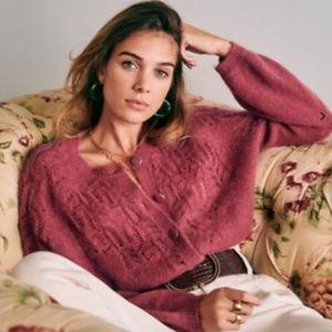 Sézane Tonio Knit Cardigan Sweater